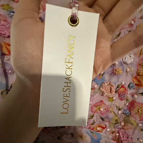 Loveshackfancy Akira Dress in Pastel Confetti - Size 6 - Picture 12 of 13